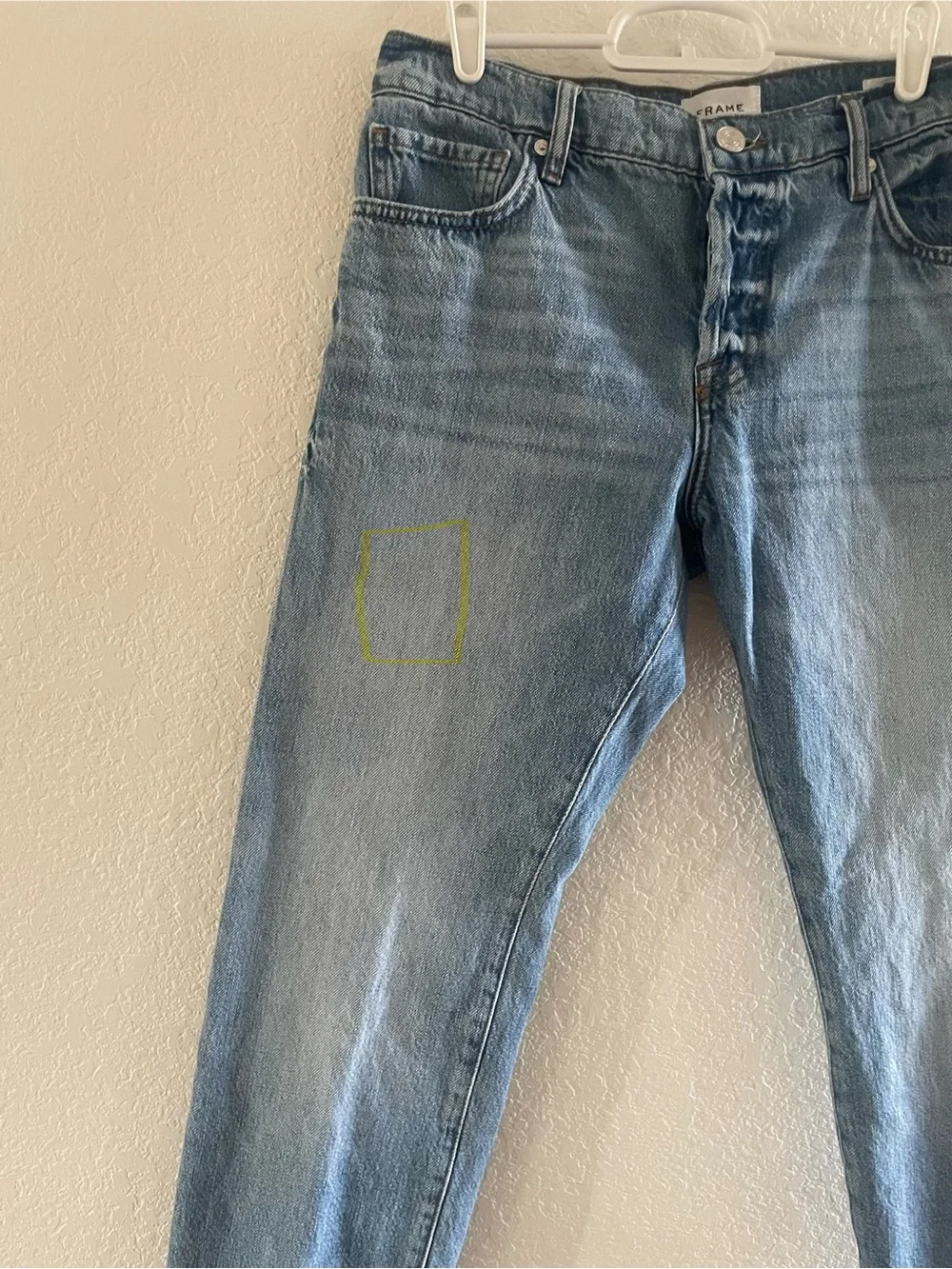 FRAME Denim High-Rise Button Fly Le Pixie Slouch Jeans - Size 26